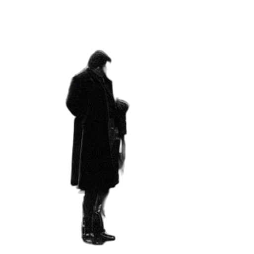 jacket, umbrella, mask, staff transparent PNG cut-out