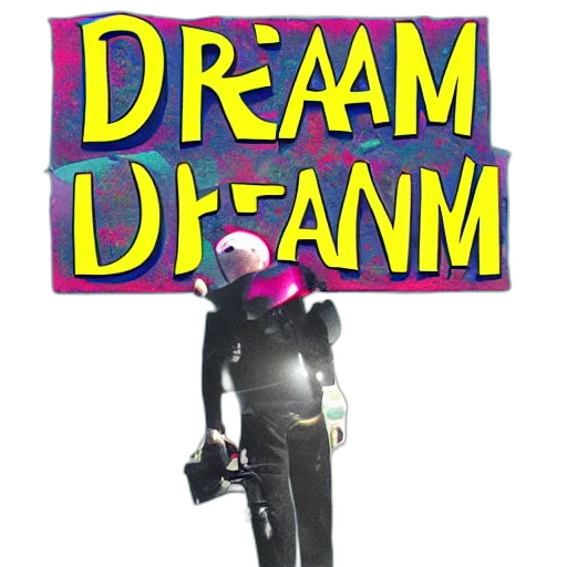 robot, staff, vaporwave, 3d render transparent PNG cut-out