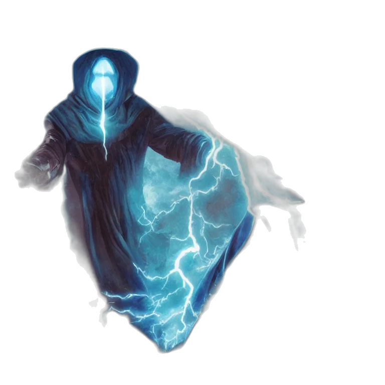 jacket, creature, sword, mask, concept art, fantasy art, pixel art, cyberpunk transparent PNG cut-out