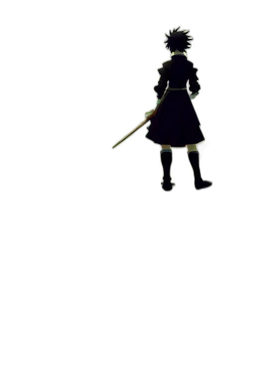 sword, staff, weapon, dress transparent PNG cut-out