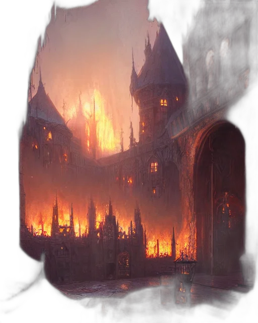 jacket, mask, crown, dress, concept art, fantasy art, pixel art, fire transparent PNG cut-out