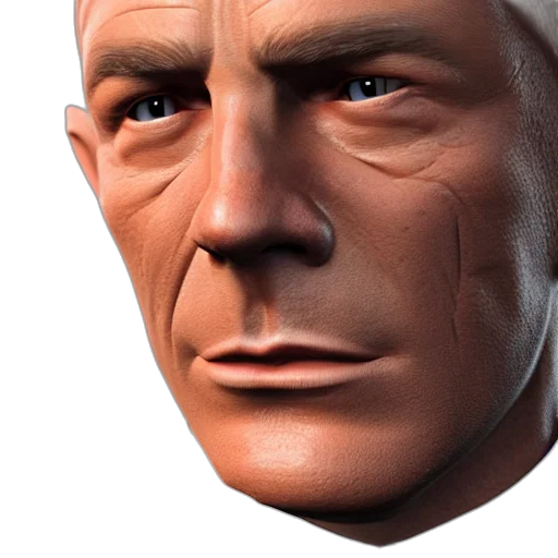 face, mask, robot, creature, 3d render, photorealistic, concept art, comic book art transparent PNG cut-out