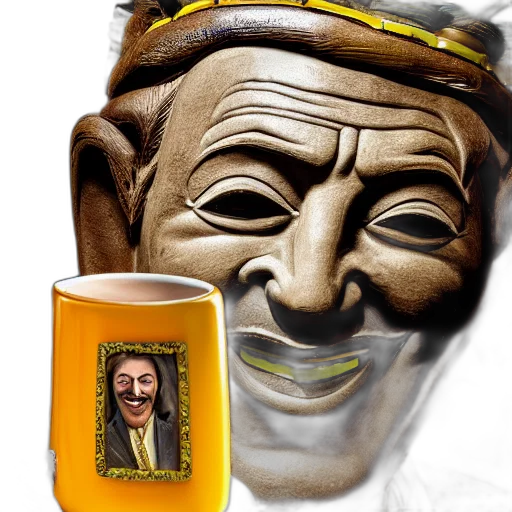 mask, face, crown, photorealistic transparent PNG cut-out