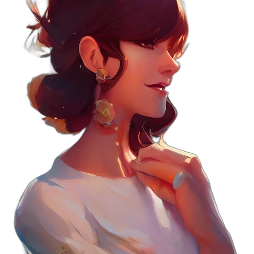 face, dress, jewelry, crown transparent PNG cut-out