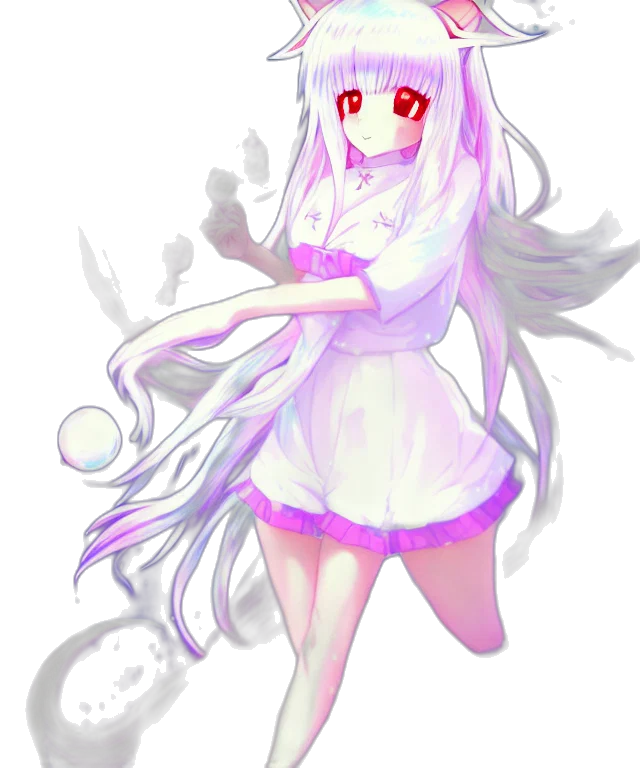 dress, staff, creature, robot transparent PNG cut-out