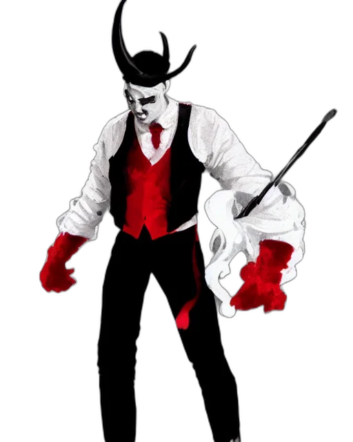 staff, mask, weapon, jacket, concept art, comic book art, fantasy art, pixel art transparent PNG cut-out