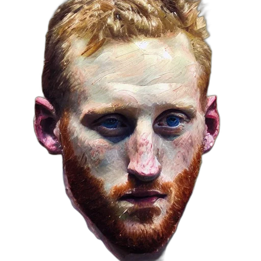 face, mask, creature, staff transparent PNG cut-out