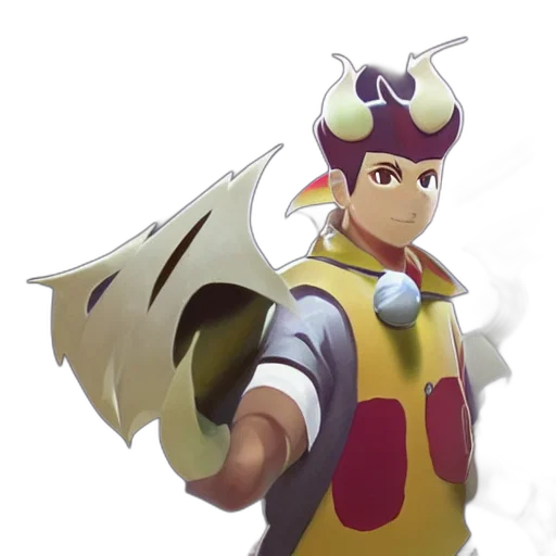 dragon, staff, weapon, animal transparent PNG cut-out