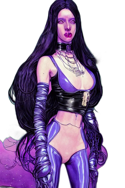 fantasy art, concept art, cyberpunk, comic book art transparent PNG cut-out