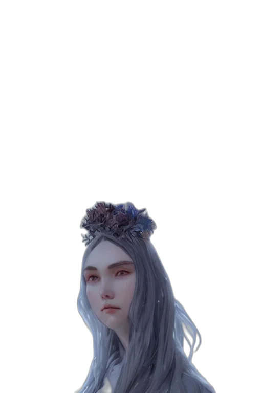 crown, mask, face, creature, fantasy art, concept art, 3d render, photorealistic transparent PNG cut-out