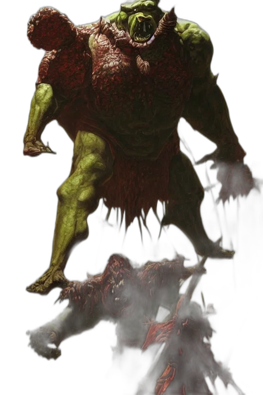 creature, staff, animal, face, concept art, fantasy art, comic book art, photorealistic transparent PNG cut-out