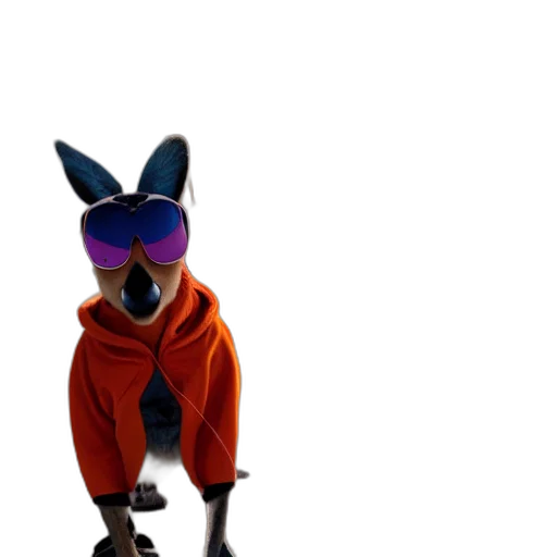 animal, jacket, mask, creature transparent PNG cut-out