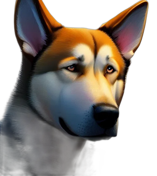 animal, face, staff, creature transparent PNG cut-out