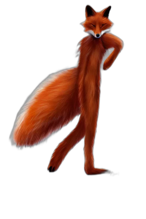 animal, creature, staff, hair, concept art, 3d render, photorealistic, watercolor transparent PNG cut-out