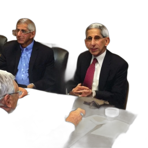 staff, anthony, fauci, group transparent PNG cut-out