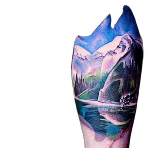photorealistic, watercolor, fantasy art, concept art, tattoo, design, beautiful, girl transparent PNG cut-out