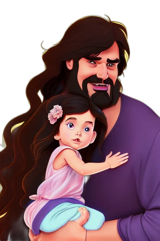 hair, cartoon, photorealistic, concept art transparent PNG cut-out