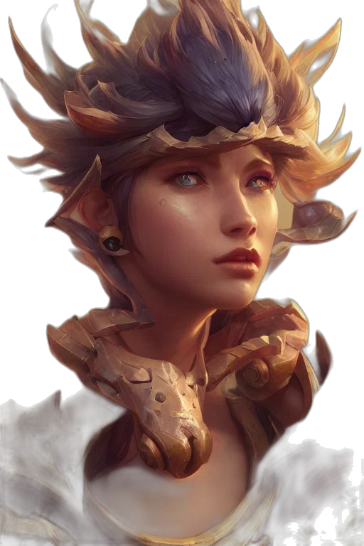 dragon, crown, face, hat, fantasy art, concept art, photorealistic, oil painting transparent PNG cut-out