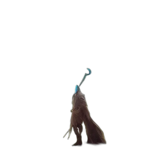 staff, sword, creature, animal, concept art, 3d render, fantasy art, pixel art transparent PNG cut-out