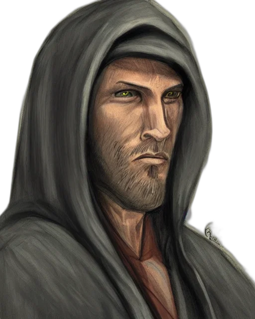 face, fantasy art, concept art, photorealistic transparent PNG cut-out