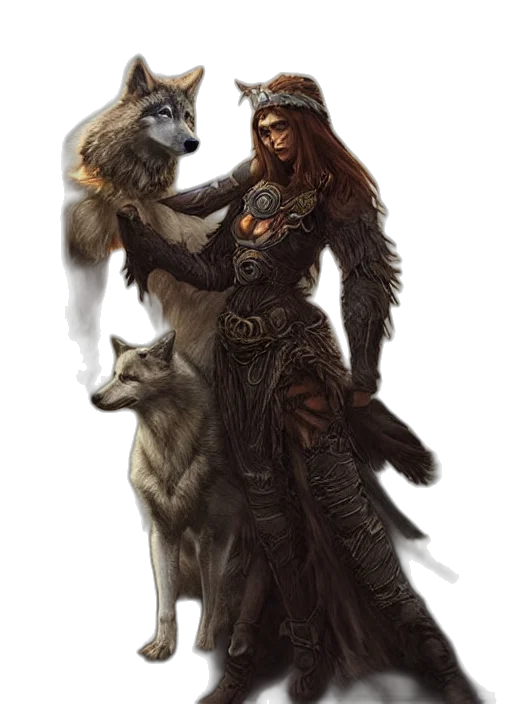 animal, fantasy art, concept art, pixel art transparent PNG cut-out