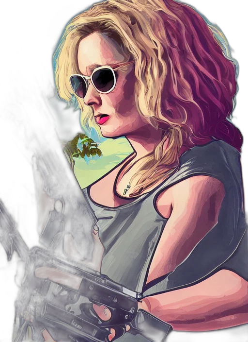 comic book art, concept art, cartoon, fantasy art transparent PNG cut-out