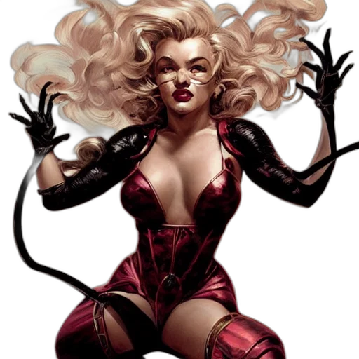 comic book art, concept art, fantasy art, cartoon transparent PNG cut-out