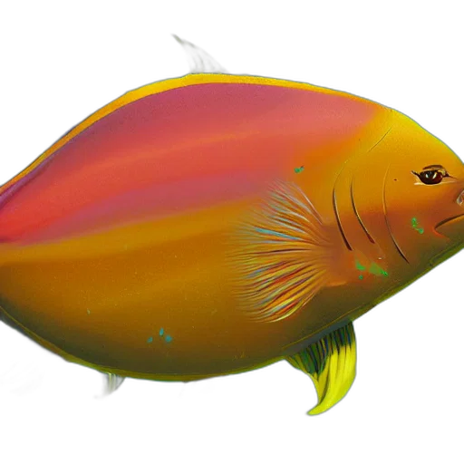 animal, staff, creature, photorealistic, concept art, 3d render, oil painting, underwater transparent PNG cut-out