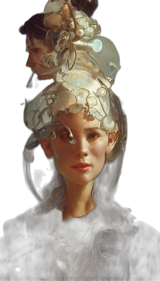crown, hat, face, mask transparent PNG cut-out
