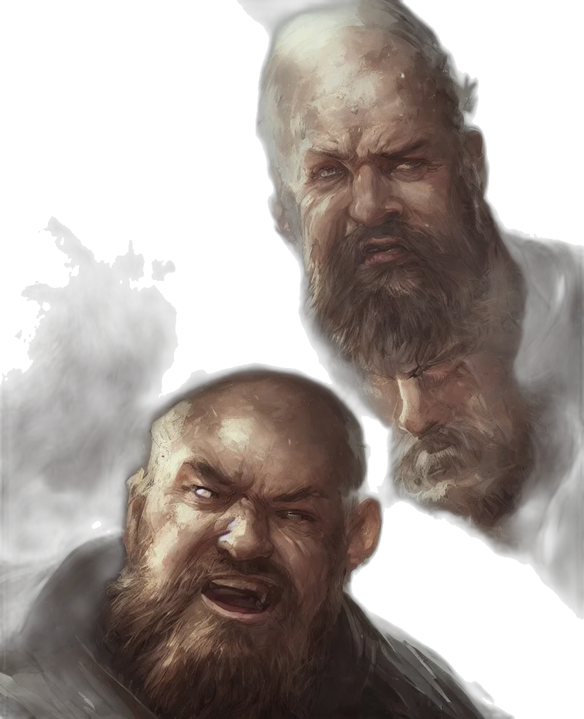 face, concept art, fantasy art, photorealistic transparent PNG cut-out