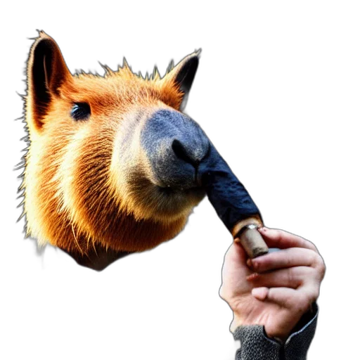 animal, staff, weapon, creature transparent PNG cut-out