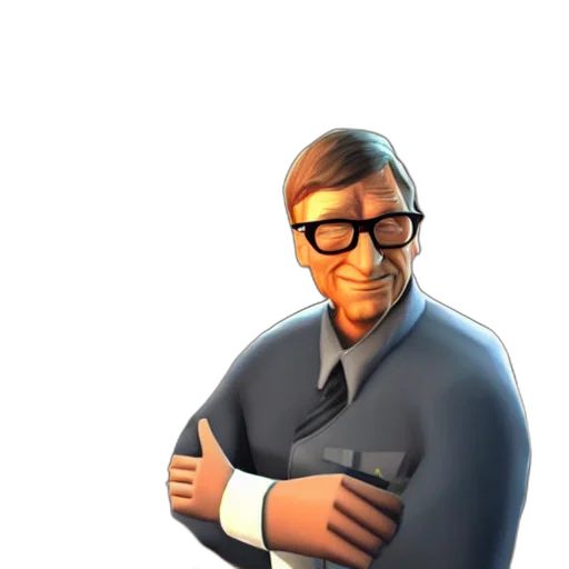 staff, jacket, face, weapon, concept art, 3d render, cartoon, comic book art transparent PNG cut-out