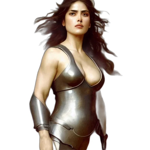 dress, concept art, comic book art, fantasy art transparent PNG cut-out
