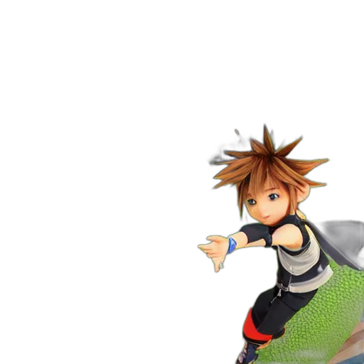 weapon, sword, hair, 3d render transparent PNG cut-out