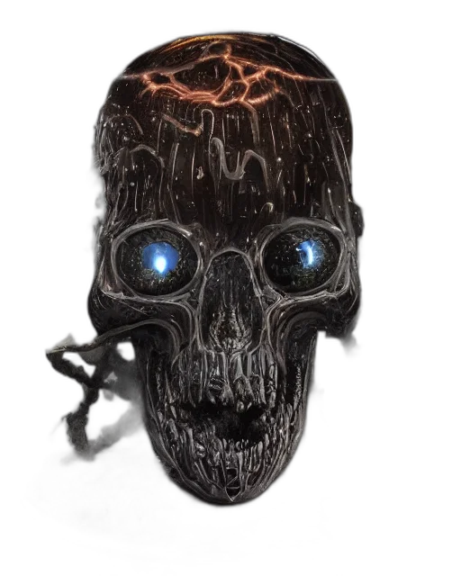 mask, face, robot, crown transparent PNG cut-out