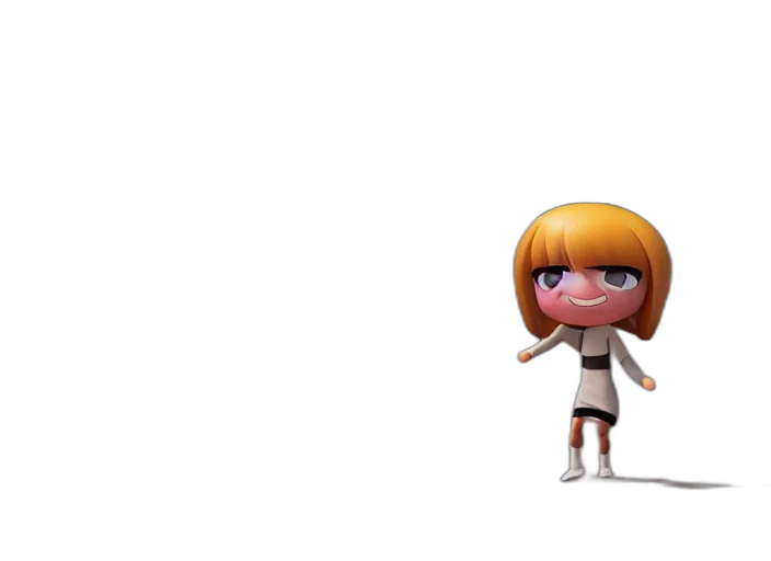 staff, dress, concept art, 3d render, cartoon, pixel art, earth tones, llama transparent PNG cut-out