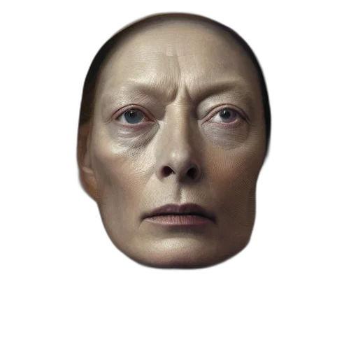 face, mask, crown, robot, photorealistic, 3d render, concept art, pixel art transparent PNG cut-out