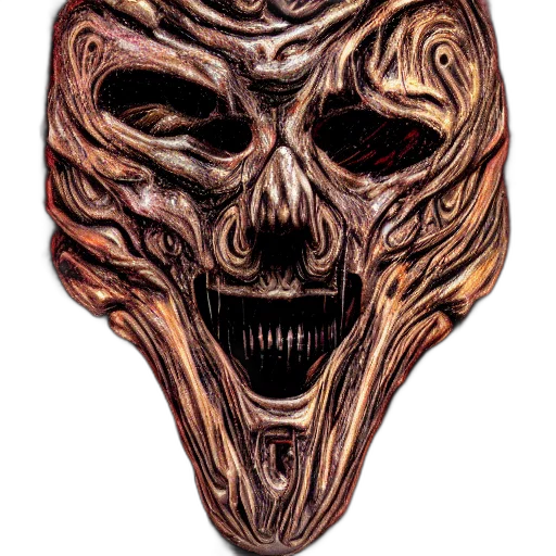 mask, face, jewelry, crown, concept art, 3d render, fantasy art, comic book art transparent PNG cut-out
