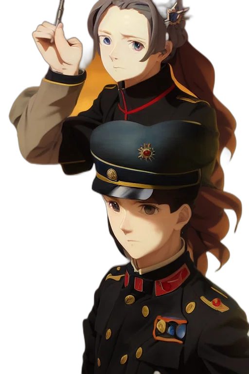 hat, staff, crown, weapon transparent PNG cut-out