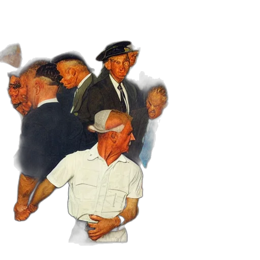 hat, mask, concept art, city street transparent PNG cut-out