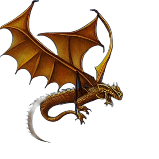 dragon, staff, fantasy art, concept art, 3d render, pixel art, dark, flying transparent PNG cut-out