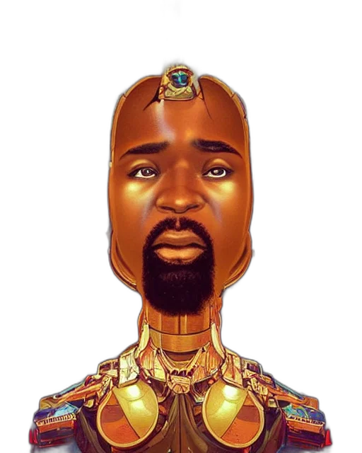 robot, face, crown, jewelry transparent PNG cut-out