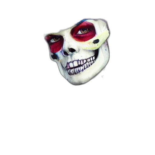 mask, face, robot, jewelry, 3d render, pixel art, concept art, photorealistic transparent PNG cut-out