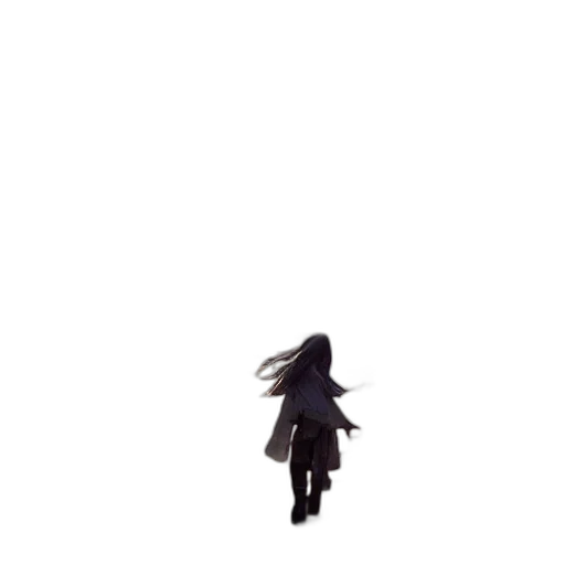 hair, creature, dress, jacket, pixel art, concept art, anime, comic book art transparent PNG cut-out