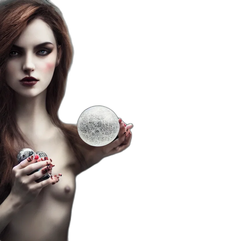 jewelry, hair, photorealistic, fantasy art transparent PNG cut-out