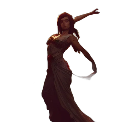 staff, dress, jewelry, sword transparent PNG cut-out