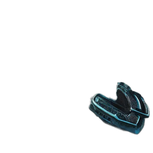 shoes, mask, jewelry, weapon, 3d render, vaporwave, concept art, cyberpunk transparent PNG cut-out