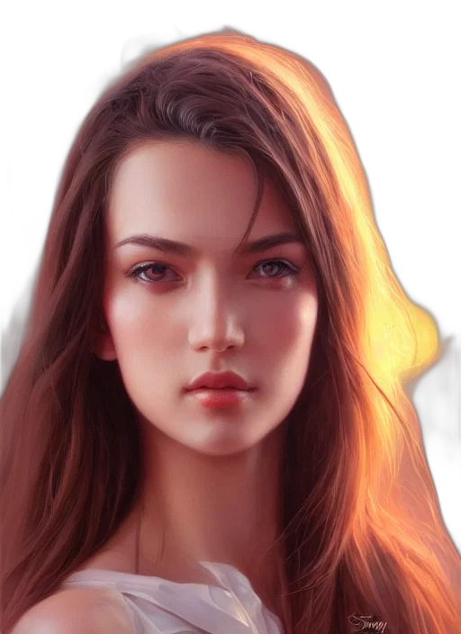 face, jewelry, dress, crown, photorealistic, oil painting, fantasy art, concept art transparent PNG cut-out