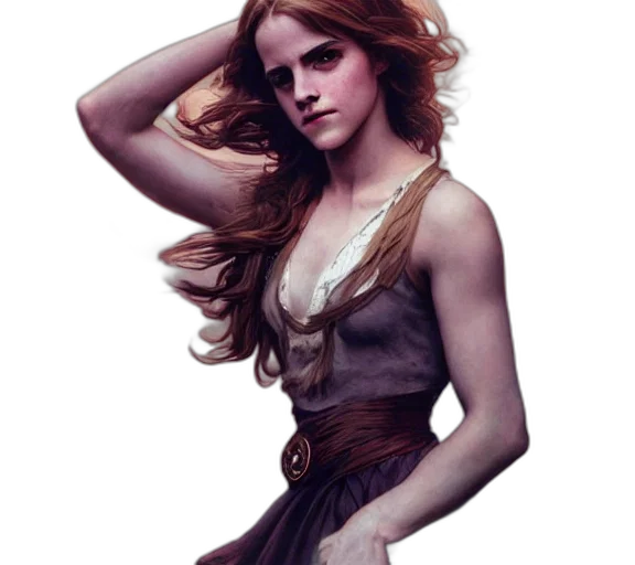 dress, hair, jewelry, crown, fantasy art, concept art, photorealistic, watercolor transparent PNG cut-out