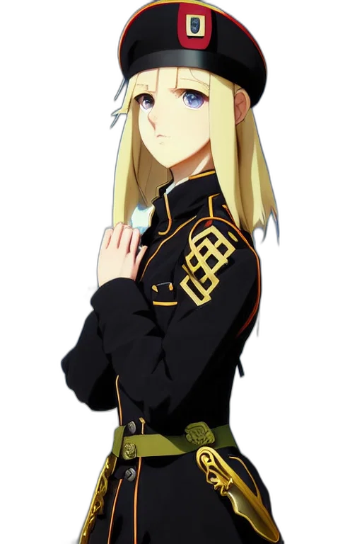 staff, hat, jacket, crown transparent PNG cut-out